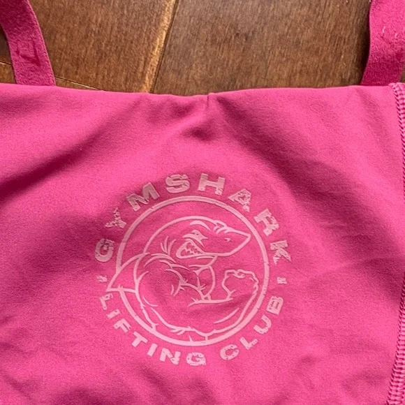 Gymshark Pink Sports Bra Size M - Picture 2 of 6